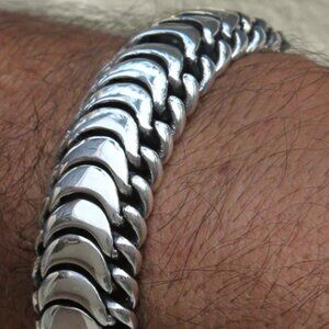 VY 8.2" SNAKE SCALES BRACELET
